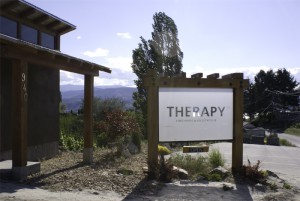 Not that we're sanctioning drinking as a way of life, but 'Therapy' is a damned fine name for a winery.