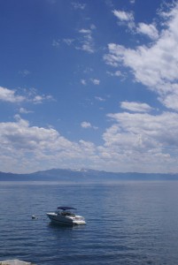 Lake Tahoe. Water and mountains, all in one happy package.