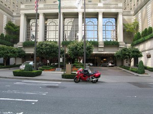 The Fairmont Olympic in Seattle. It's starting to feel like home.